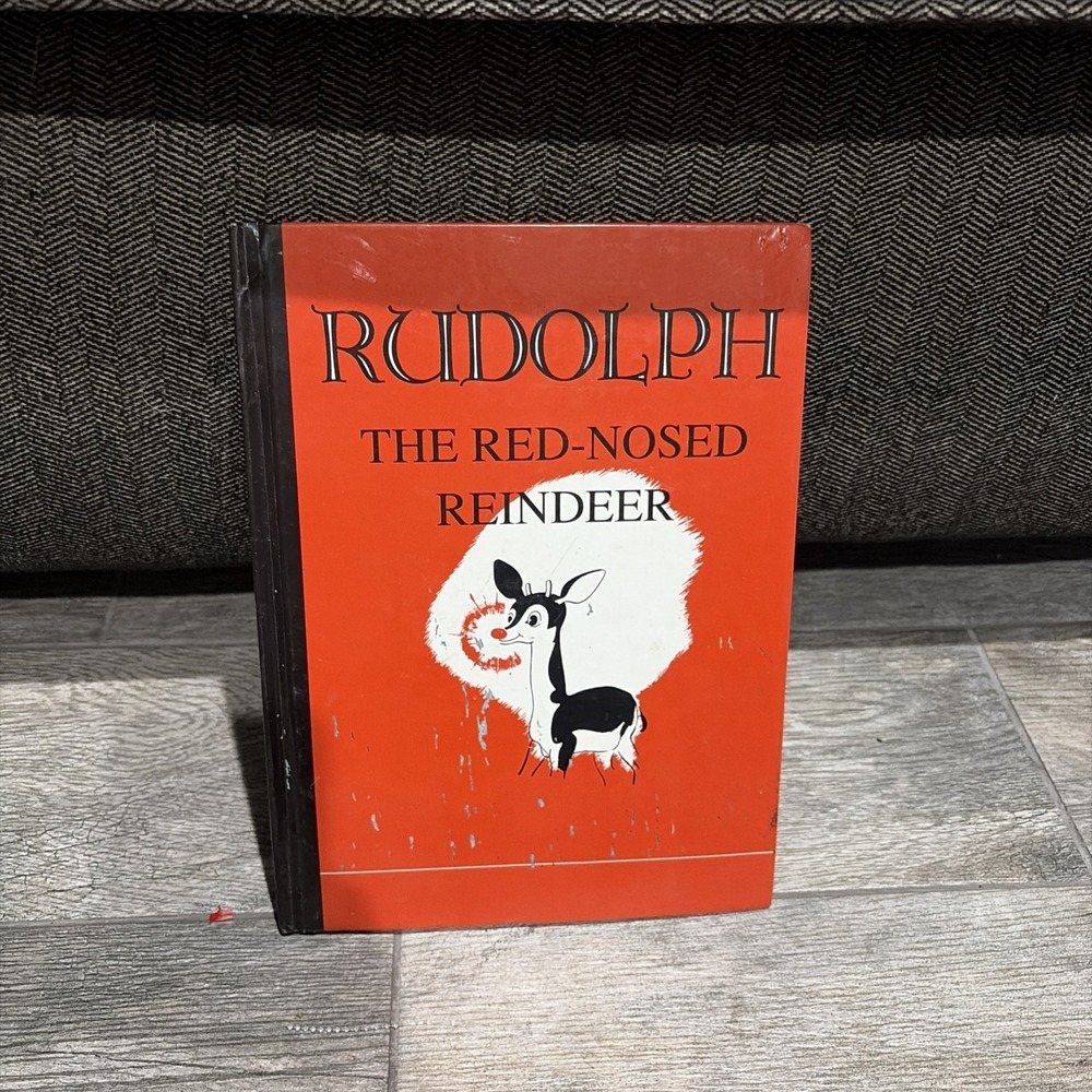 Montgomery Ward Rudolph The Red-Nosed Reindeer Book Vintage 1967 Hardcover OS